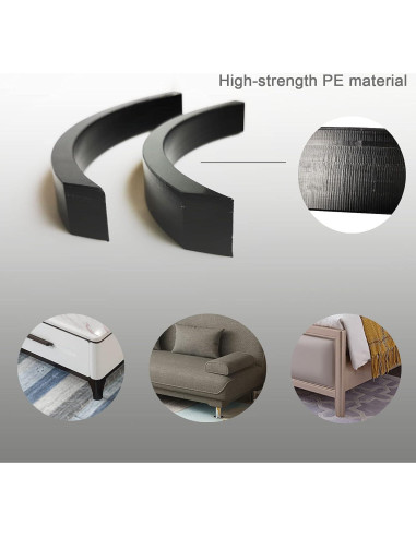 Extensor Parachoques PIAOLGYI 2 Pcs para Robot Aspiradora