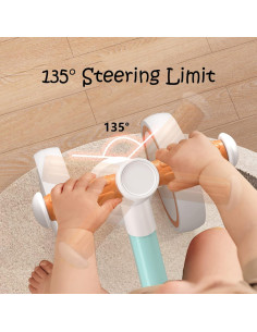 Bicicleta de Equilibrio Maysuke Verde para Bebés 1-2 Años 2