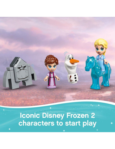 LEGO Disney Frozen 2 Elsa y Nokk - Juguete de Construcción 43189