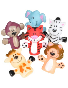 Títeres de Dedo de Animales de Zoológico Rhode Island 2