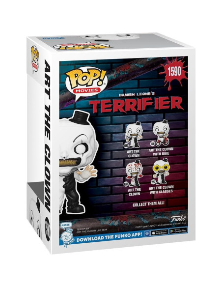 Figura Funko POP! Terrifier Art El Payaso 10.7 cm Vinilo