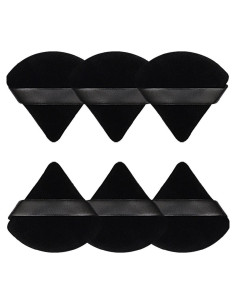 Puff de Polvo Pimoys 6 Pcs Triángulo Suave para Maquillaje