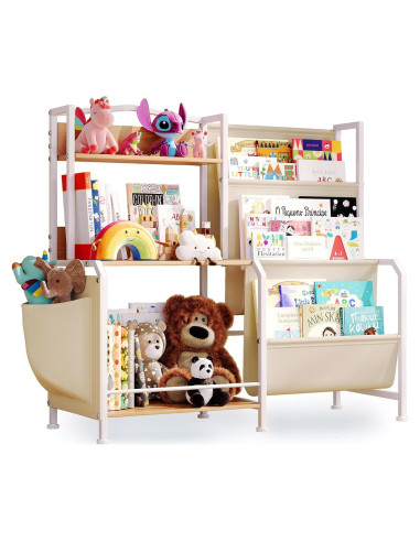 Estantería Infantil Multifuncional HYCFYJR 3 Niveles 83x30x79cm