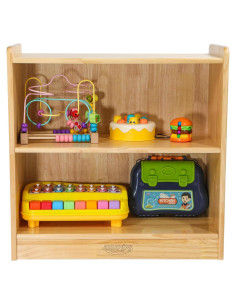 Estante Montessori Suureks 2 Niveles Madera 60x30 cm