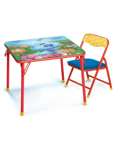 Conjunto de Mesa y Sillas Plegables JAKKS Pacific Blue's Clues