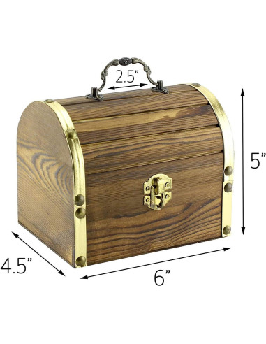 Cofre del Tesoro Pirata Attatoy con 240 Gemas Acrílicas