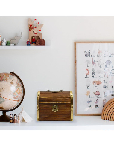 Cofre del Tesoro Pirata Attatoy con 240 Gemas Acrílicas