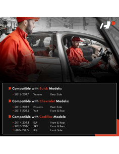 Sensor de Estacionamiento A-Premium 4PC para Chevrolet y Buick 2