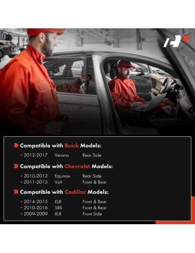Sensor de Estacionamiento A-Premium 4PC para Chevrolet y Buick