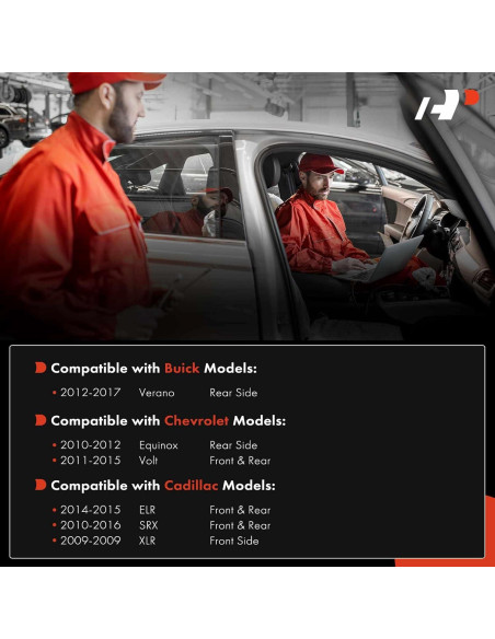 Sensor de Estacionamiento A-Premium 4PC para Chevrolet y Buick