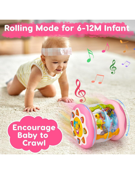 Juguete Musical Proyector Oceánico Tsomtto para Bebés 0-12 Meses Juguete Musical Proyector Oceánico Tsomtto para Bebés 0-12 Meses