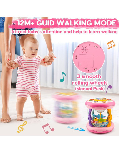 Juguete Musical Proyector Oceánico Tsomtto para Bebés 0-12 Meses