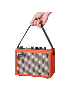 Amplificador de guitarra portátil UNIQUE 15G 15W Bluetooth naranja
