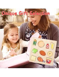 Rompecabezas de Madera Adena Cocina Falsa Comida Rápida 0.64 kg 2