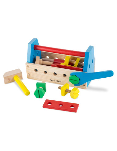 Kit de Herramientas Portátil Melissa & Doug 24 Piezas Madera