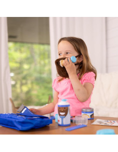 Juego de simulación de barbería Melissa & Doug para niños 2