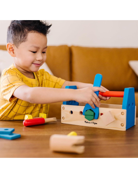 Kit de Herramientas Portátil Melissa & Doug 24 Piezas Madera