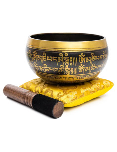 Juego de Cuencos Tibetanos Himalayan Bazaar 10.16 cm Hecho a Mano