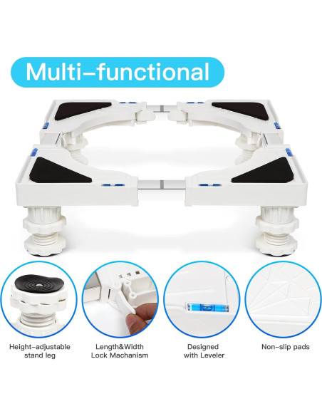 Soporte Ajustable Nefish para Mini Refrigerador y Electrodomésticos