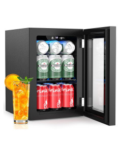 Mini Nevera Kismile JC-18 18L Enfriador de Bebidas 24 Latas