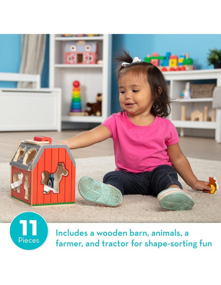 Juguete de Granero Melissa & Doug 10 Piezas para Llevar