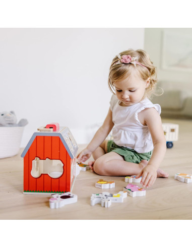 Juguete de Granero Melissa & Doug 10 Piezas para Llevar