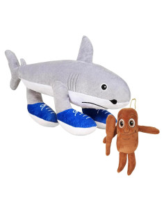 Peluche Tralalero Tung Tung Tung Sahur 34.9 cm - Brainrot