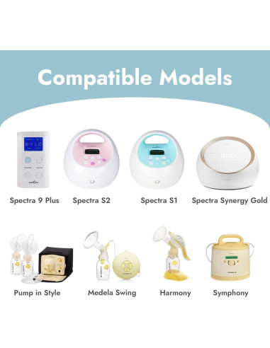 Válvulas de pico de pato Papablic para extractores Spectra y Medela