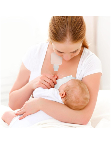 Asistente de Lactancia TOYANDONA de Silicona y PP 12x7.5cm