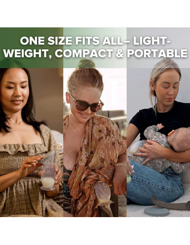 Bomba de Pecho Manual Haakaa 150ml + Colector Ladybug 75ml