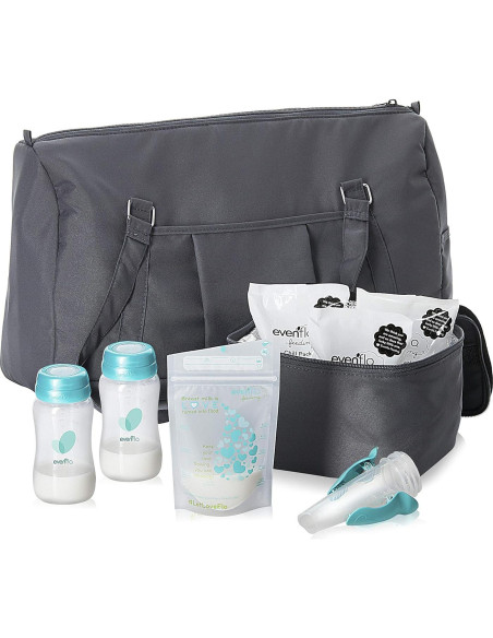 Kit de Extracción de Leche Materna Evenflo - Gris, 1.24 kg