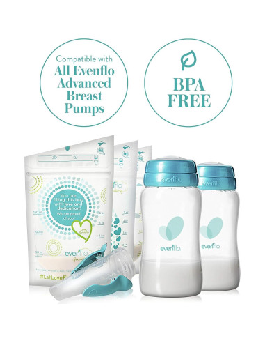 Kit de Extracción de Leche Materna Evenflo - Gris, 1.24 kg