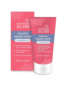 Bálsamo de Pezón Lanolina Mommy's Bliss 56.7 g - Alivio Lactancia