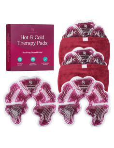 Almohadillas de Calor Frío XL Enfermera 6 Piezas Gel Polar