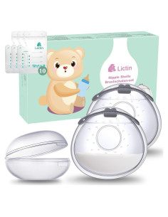 Colector de Leche Materna Lictin 70ml - 2 Pcs Silicona