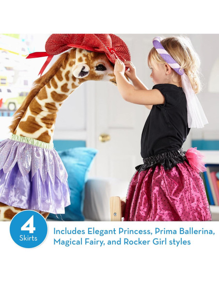 Conjunto de Disfraces Melissa & Doug - 4 Faldas para Niñas