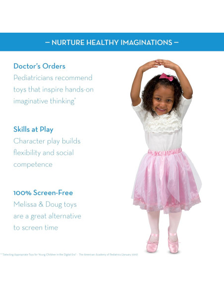 Conjunto de Disfraces Melissa & Doug - 4 Faldas para Niñas