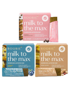 Barras de Lactancia Boobie Bar - Paquete Variado 18 Unidades