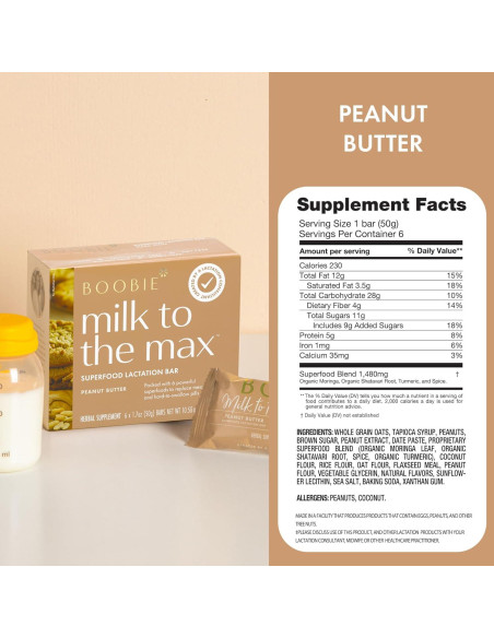 Barras de Lactancia Boobie Bar - Paquete Variado 18 Unidades