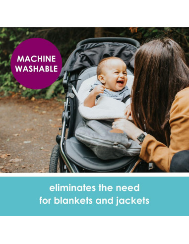 Bolsa de Bunting JJ Cole Bundleme Grafito para Bebés