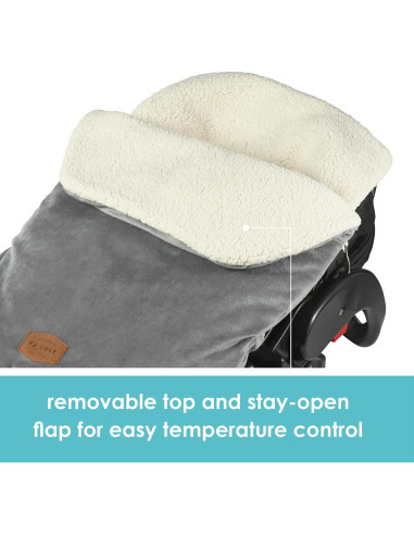 Bolsa de Bunting JJ Cole Bundleme Grafito para Bebés