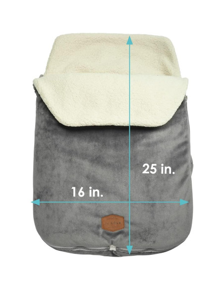 Bolsa de Bunting JJ Cole Bundleme Grafito para Bebés