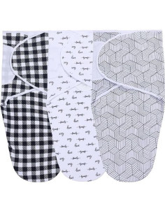 Envoltura de Swaddle Ajustable Sleepyturtle - 3 Piezas para Bebés 0-3 Meses 2