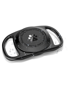 Soporte para Collar de Perro Airtag Tieuwant Negro