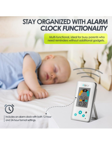 Termómetro Digital y Higrómetro bblüv Igr para Bebés
