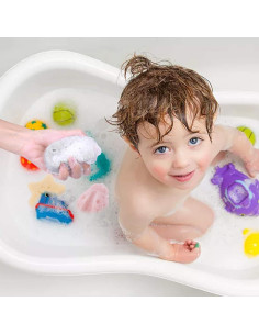 Esponjas de Baño Konjac para Bebés KECUCO - 5 Piezas 2