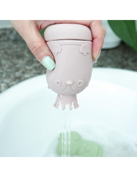 Juguetes de Baño de Silicona Ginbear - Pack de 4 Dino Juguetes de Baño de Silicona Ginbear - Pack de 4 Dino