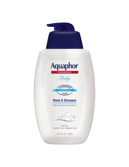 Aquaphor Jabón y Champú para Bebés Sin Fragancia 750 ml