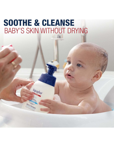 Aquaphor Jabón y Champú para Bebés Sin Fragancia 750 ml