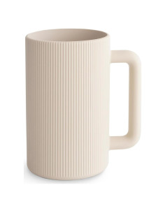 Taza de Enjuague para Baño Mushie Silicona 830 mL Arena Cambiante